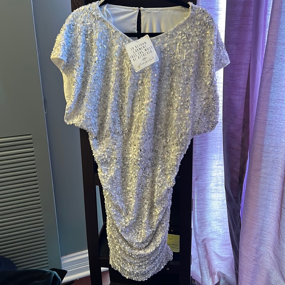Jay Godfrey Isobel Sequin Mini Dress
